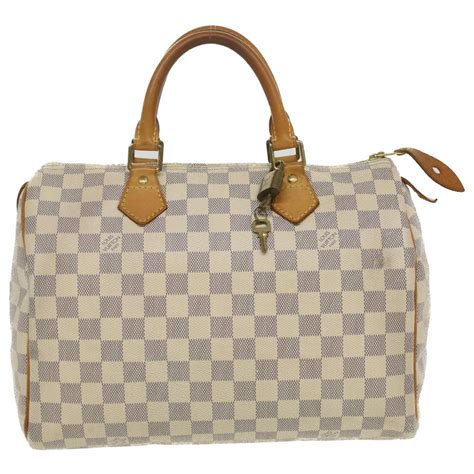 louis vuitton speedy bianco|genuine louis Vuitton Speedy bag.